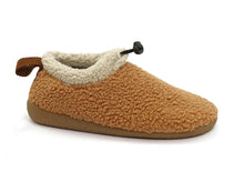 Load image into Gallery viewer, VSI NUVOLA pantofole vegan chiuse marroni bouclè sottopiede estraibile scarpe vegan
