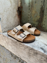 Load image into Gallery viewer, VSI CONNY Ciabatte vegan doppia fascia canapa plantare anatomico Made in Italy