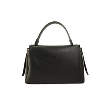 Load image into Gallery viewer, VSI SERIS Borsa vegan nera tracolla removibile regolabile made in Italy
