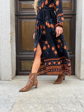 Load image into Gallery viewer, VSI STEFFIE Stivaletto vegan marrone arricciato punta Made in Italy
