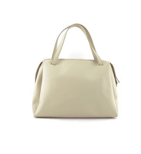 Load image into Gallery viewer, VSI ALIANA Borsa vegan bianca mela zip tracolla regolabile removibile Made in italy
